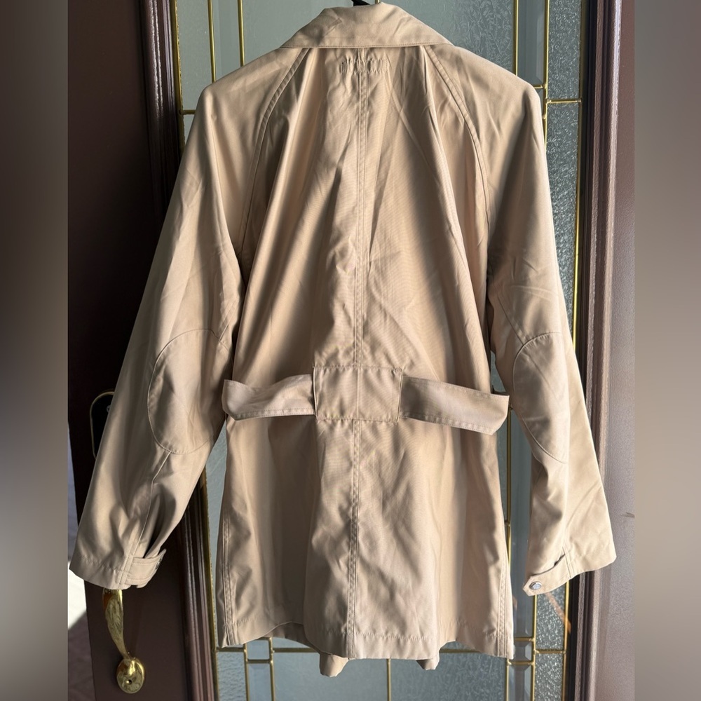 Lauren Ralph Lauren Water-Repellent Field Jacket Beige Khaki - Picture 5 of 5
